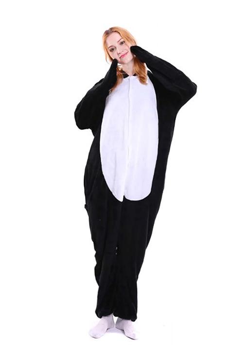combinaison pyjama pingouin femme