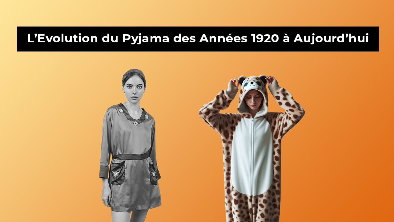 Evolution du pyjama des années 1920 à 2024