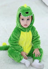 Combinaison Pyjama Dinosaure Vert Bébé