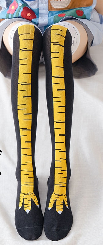 Chaussettes en pattes de poulet - Camille Boutique Chaussettes en pattes de poulet - Camille Boutique
