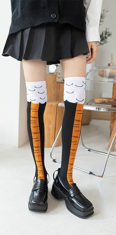 Chaussettes cuisses discount