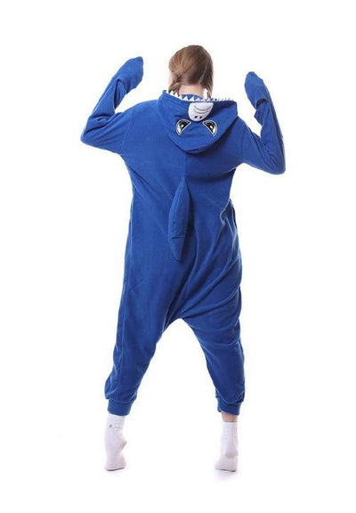 combi pyjama requin bleu