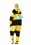 combinaison pyjama abeille de dos