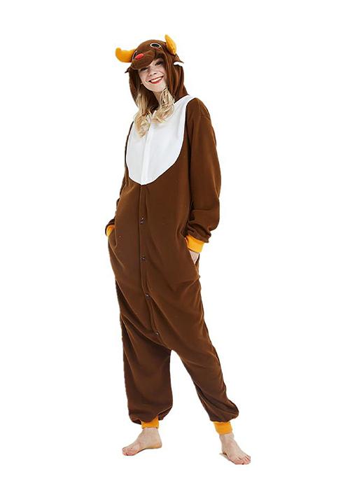 combinaison pyjama cerf