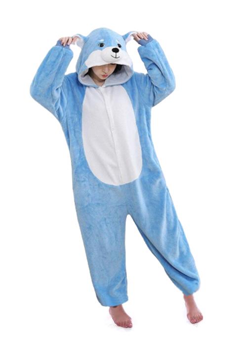 Combinaison Pyjama Chien Bleu