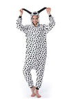 combinaison pyjama femme dalmatien