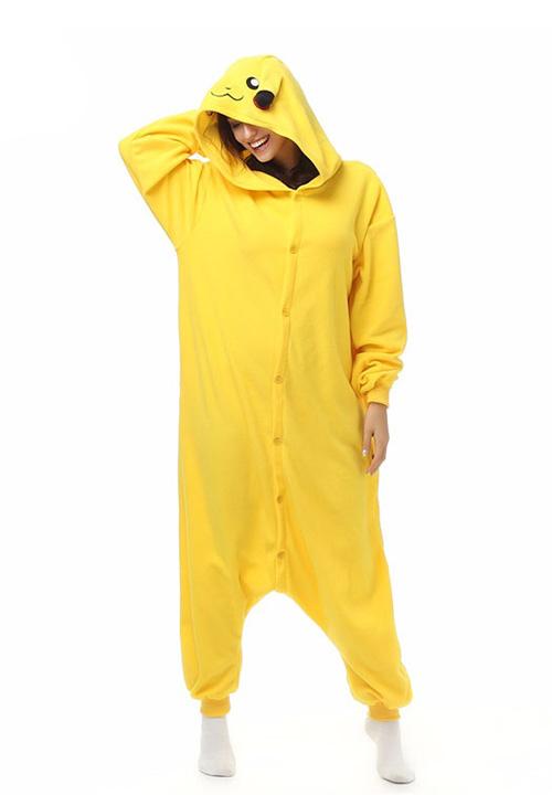 Déguisement Kigurumi Pikachu Pyjama Femme Homme Pyjama Combinaison