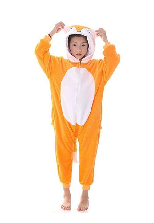 combinaison pyjama fille renard
