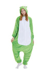 combinaison pyjama grenouille verte