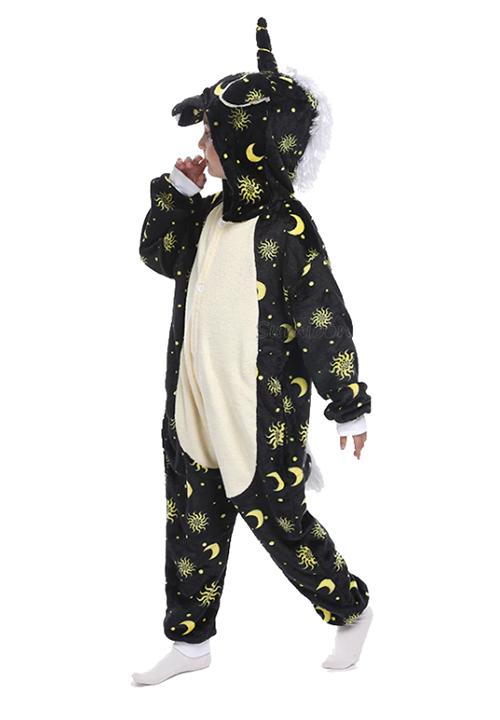 combinaison pyjama licorne étoilée