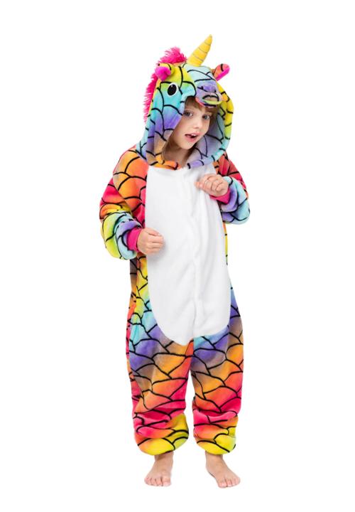 Pyjama licorne fille multicolore
