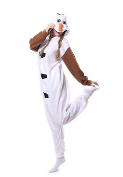 Koongso Combinaison Unisexe Olaf Pour Adulte - Bonhomme De Neige - Pyjama En Polaire - Pour Halloween, Noël, Fête - Vêtement De Nuit Pour Homme Et Femme Koongso Combinaison Unisexe Olaf Pour Adulte - Bonhomme De Neige - Pyjama En Polaire - Pour Halloween, Noël, Fête - Vêtement De Nuit Pour Homme Et Femme