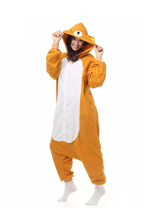 combinaison pyjama ourson femme
