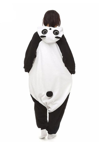 combinaison pyjama panda de dos