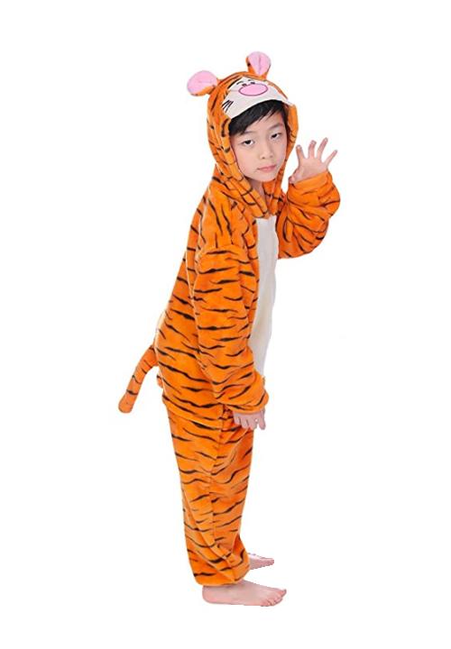 combinaison pyjama garçon tigre