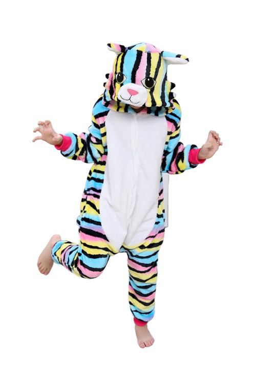 kigurumi chat multicolore