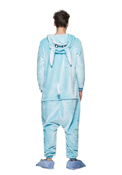 pyjama combinaison lapin bleu