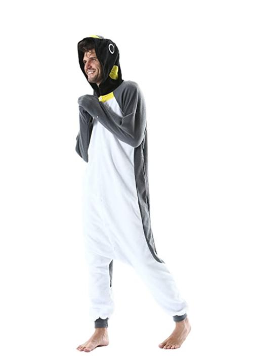 combinaison pyjama pingouin
