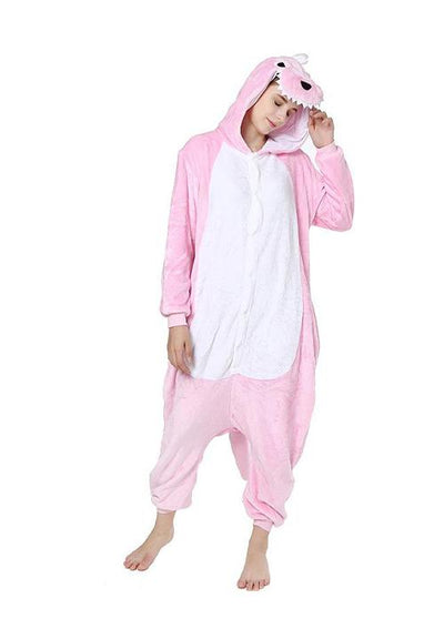 pyjama dinosaure rose