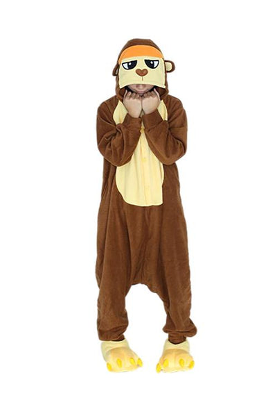 pyjama gorille brun