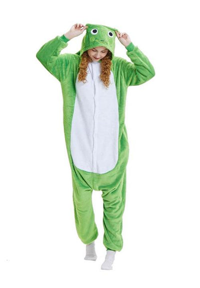 pyjama grenouille verte